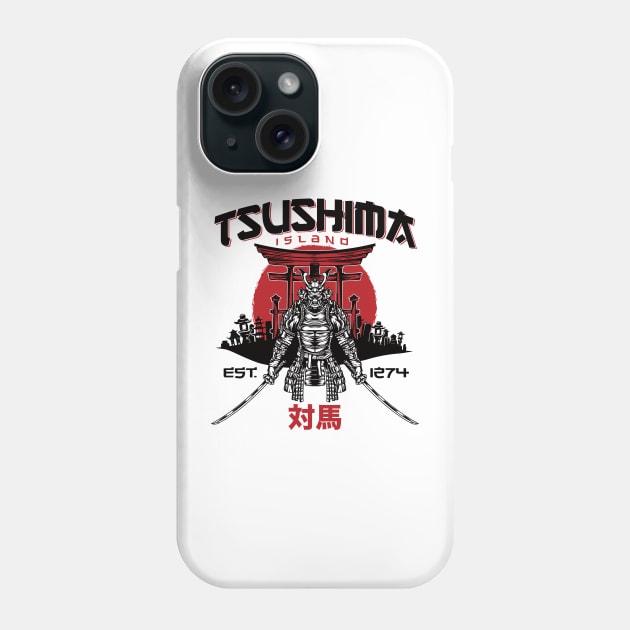 Tsushima Island Phone Case by MindsparkCreative