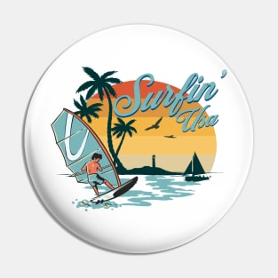 Surfin' Usa Pin