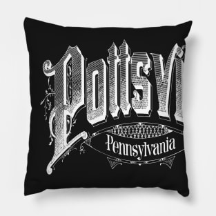 Vintage Pottsville, PA Pillow