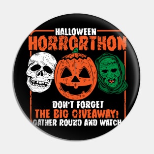 Horrorthon Pin