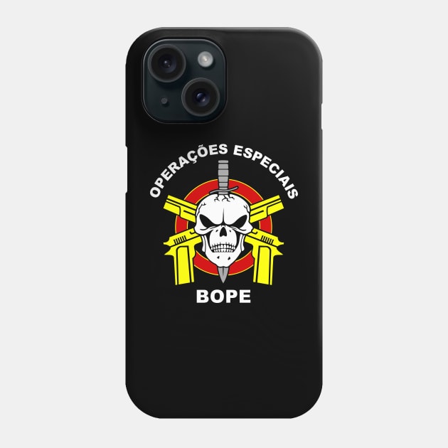 Mod.21 BOPE Batallon Ops Phone Case by parashop