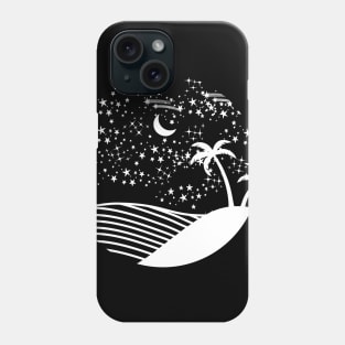 Night on A tropical Island Phone Case