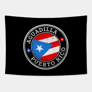 Aguadilla Puerto Rico Puerto Rican Pride Flag Tapestry