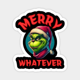 Christmas Grinch Magnet