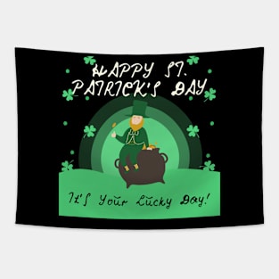 St Patrick's Day Design Tapestry