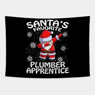 Santas Favorite Plumber Apprentice Christmas Tapestry