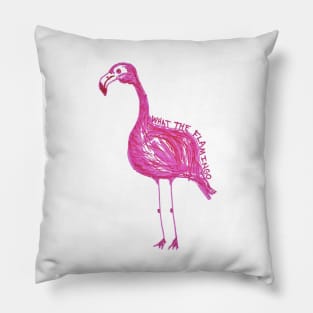 What the Flamingo Pillow