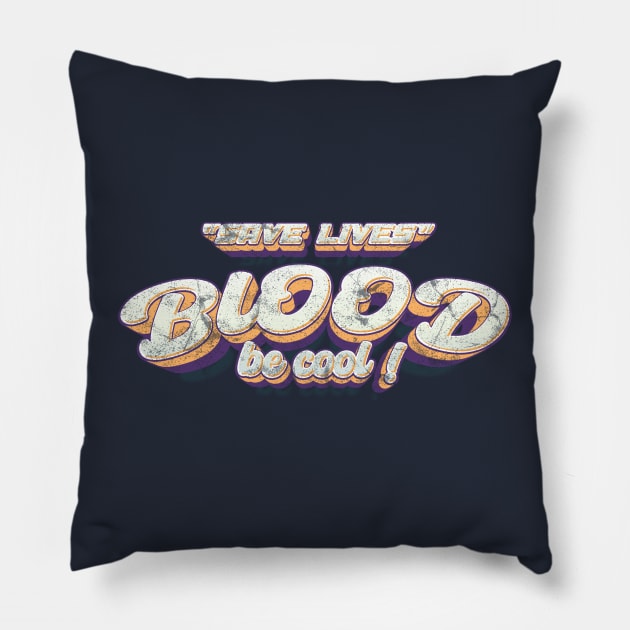 Blood Hero, Give Hope Pillow by Mirak-store 