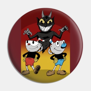 Cuphead and Mugman Pin