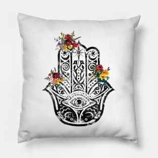 Hamsa Hand Pillow