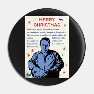 Christopher Hitchens Atheist Christmas quote Pin