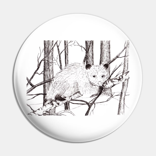 Possum Pin by lindaursin