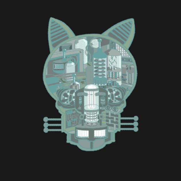 ROBOTIC CAT by WinstonsSpaceJunk