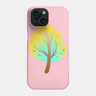 Colored Tree Phone Case