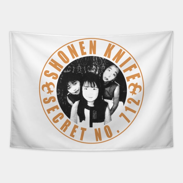 Shonen Knife as worn by kurt cobain Tapestry by VizRad