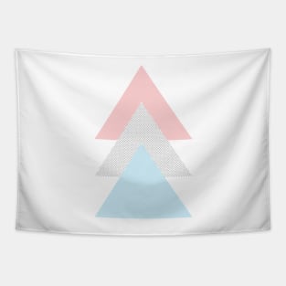 Three calm scandinave triangles Tapestry