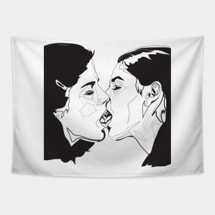 Cruel Kiss Tapestry