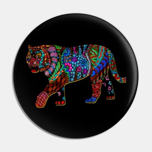 Tigre Neón Pin