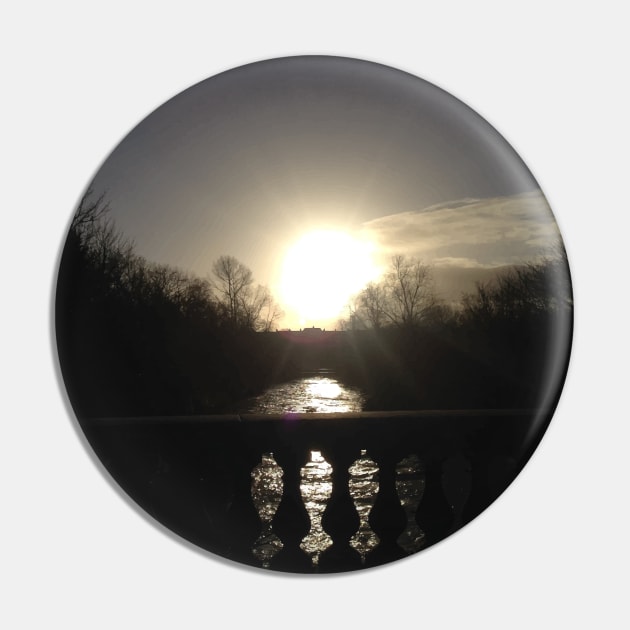 Scottish Photography Series (Vectorized) - Sunset Over The Kelvin Pin by MacPean