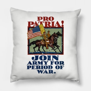 Pro Patria! Army Propaganda Pillow