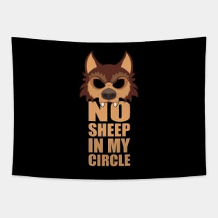 No Sheep in my Circle Tapestry