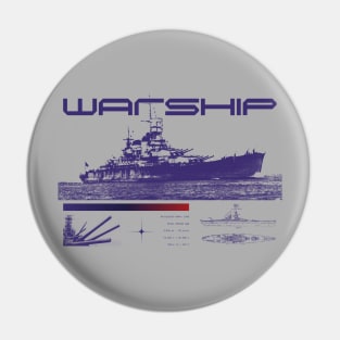 Warship (Positive) Pin