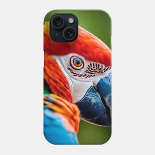 Ziggy, fantasy Macaw parrot Phone Case