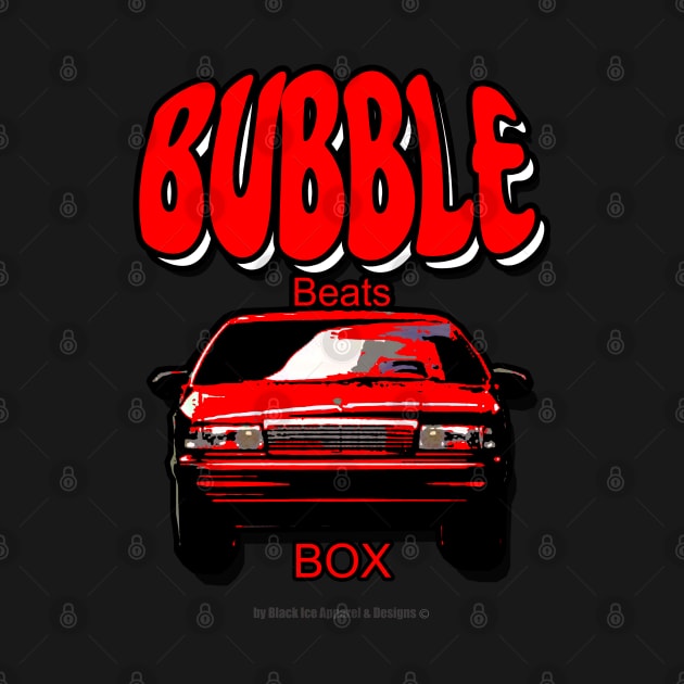 Caprice Bubble Beats Box Red by Black Ice Design