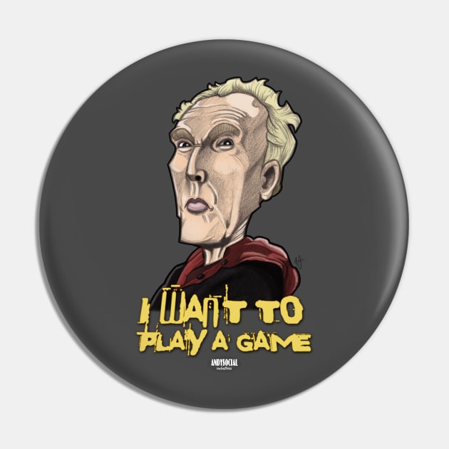 John Kramer Pin by AndysocialIndustries