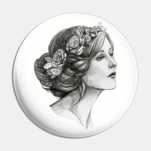 A Beautiful Woman Pin