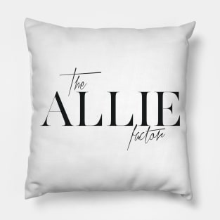 The Allie Factor Pillow