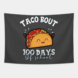 100 days of school kawaii Tapestry