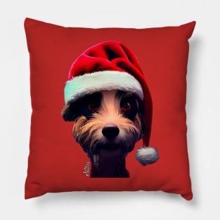 Christmas Funny dog Pillow