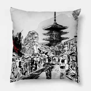 Japan wonderland Pillow