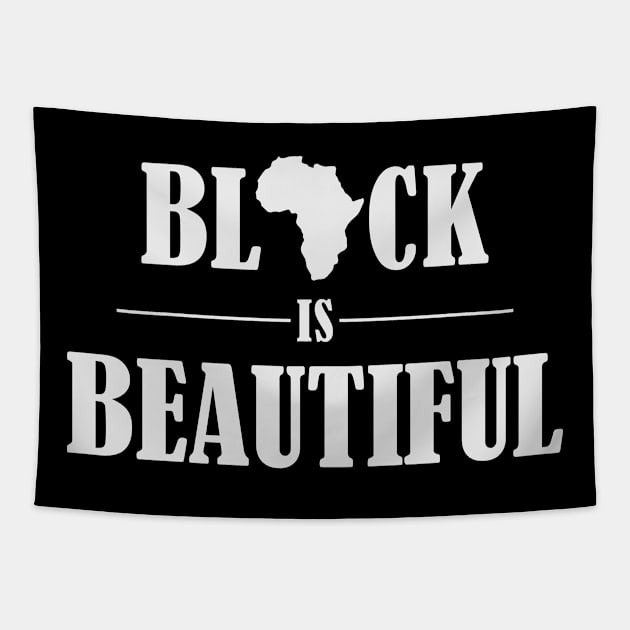 black is Beautiful Tapestry by MrTeee