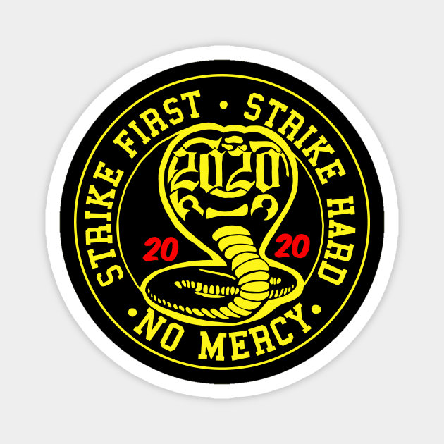 2020 cobra kai design Magnet by Kakescribble