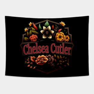 Chelsea Cutler Flower Vintage Tapestry