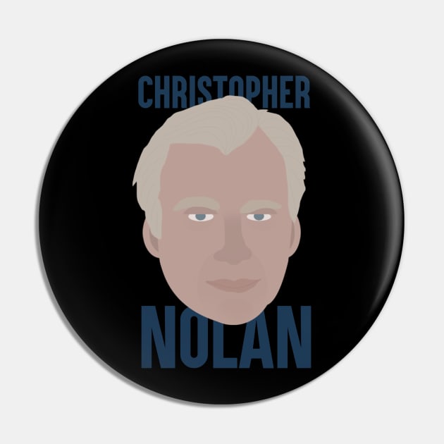 Christopher Nolan Head Pin by JorisLAQ
