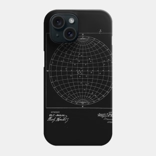 Star Finder Vintage Patent Drawing Phone Case