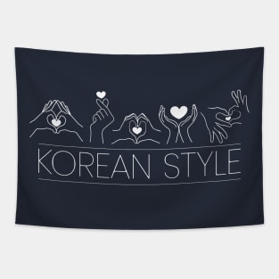 Korean Heart Tapestry