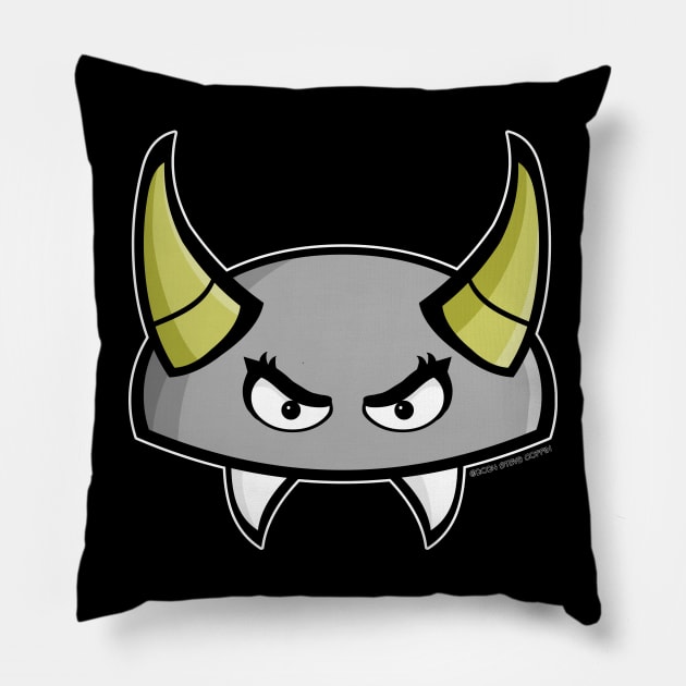 Helga's Hornz Pillow by scoffin