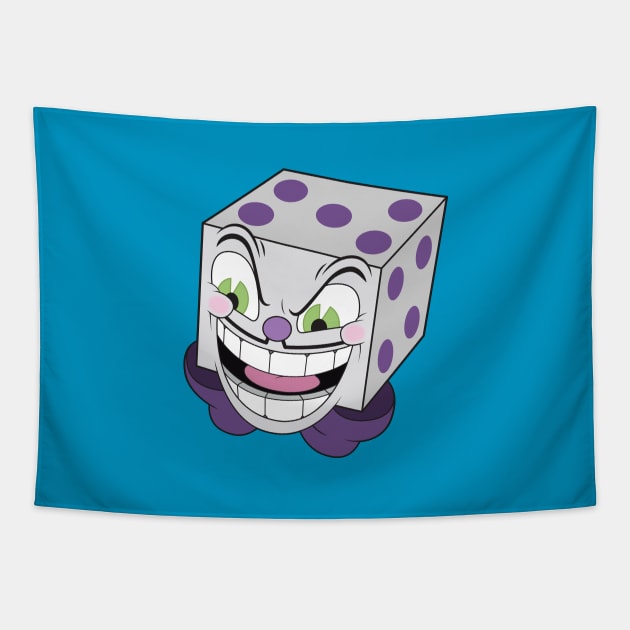 Cuphead / King Dice Tapestry by Woah_Jonny