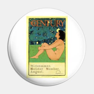 THE CENTURY Magazine by Maxfield Parrish Art Nouveau Advertisement Pin