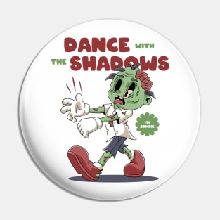 Funny Zombie Halloween Pin