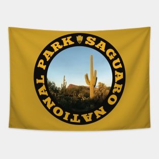 Saguaro National Park circle Tapestry