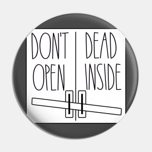 Ominous Text Pin