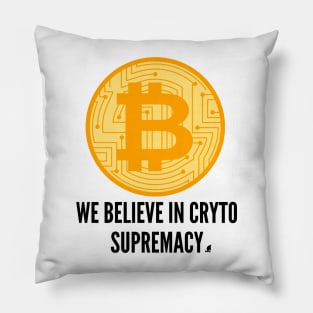 Cryptocurrency | Bitcoin | Supremacy Pillow