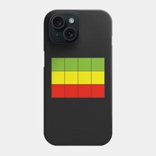 Colorful Grid | Kinoshita Kazuya date tee Phone Case