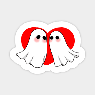 Ghost in love Magnet