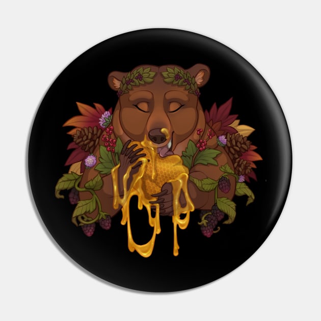 Mother Bear Pin by Horned Goddess